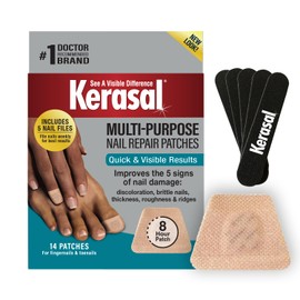Kerasal Kerasal Multi-Purpose Nail Repair Patches 14ct and Pack of 5 Files