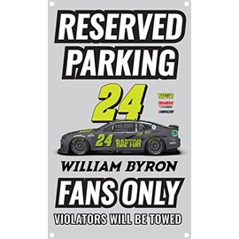 R and R Imports Nascar #24 William Byron No Parking Metal Sign New For 2022