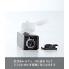 Yamazaki 5626 Film Hook, Toothpaste Tube Holder, Black, Approx. W3.5