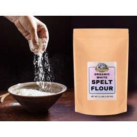 Bakerdale White Spelt Flour, 3.5 Pounds, Kosher Certified