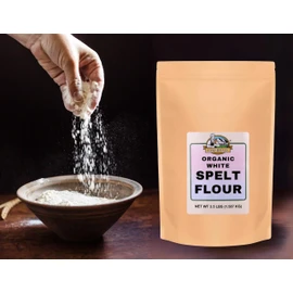 Bakerdale White Spelt Flour, 3.5 Pounds, Kosher Certified
