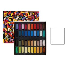 Sennelier Set of dry pastels 40 semi-pastel soft pastel ecu extra fine pastel and 1 card