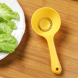 Kichvoe Cuchara Para Servir Arroz Antiadherente Alimenticio Pp Amarillo 1 Unidades