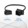 PARANNIC OBD1 to OBD2 Adapter Cable for Chrysler Vehicles OBD2