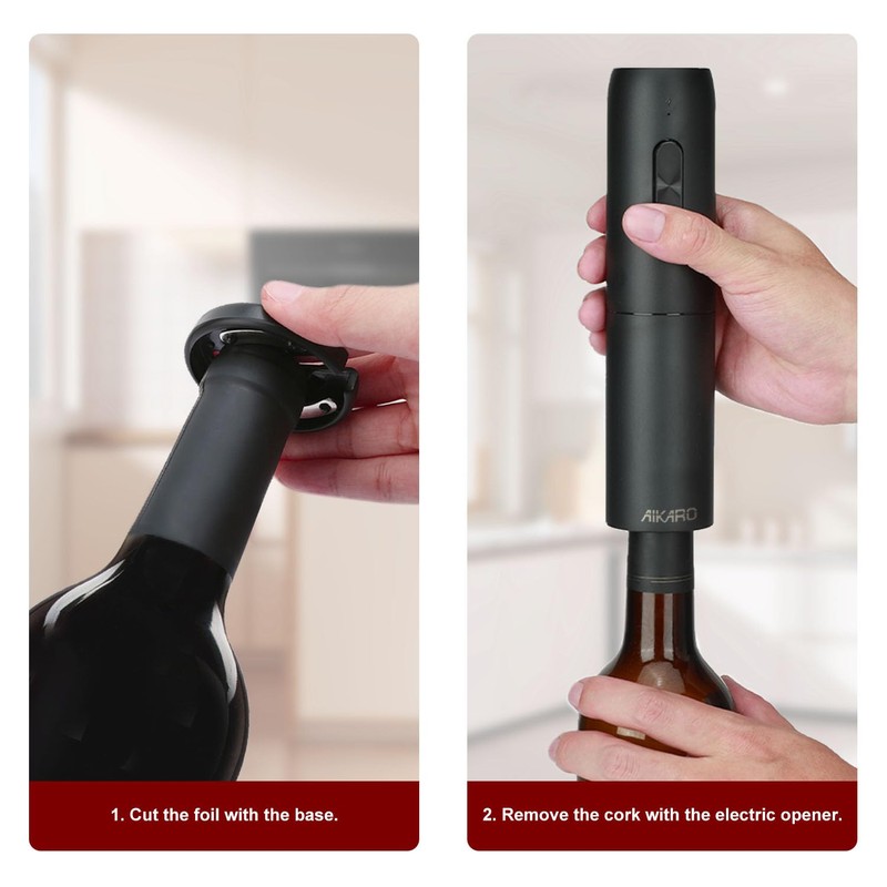 AIKARO - Elektrischer Weinschrauber