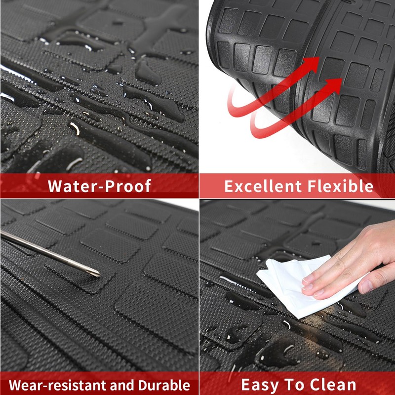 Xipoo Backrest Mat Compatible with 2010-2024 Toyota 4Runner Back Seat