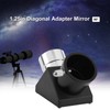 1.25" 90 Degree Diagonal Adapter Inverted Image Prism Zenith Mirror