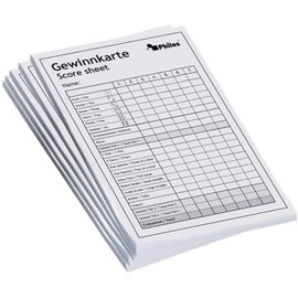 Philos Yatzy Block Of 5 Pack Playing Cards