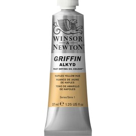 Winsor & Newton Griffin Alkyd Oil Paint, Naples Yellow Hue, 37ml Tube