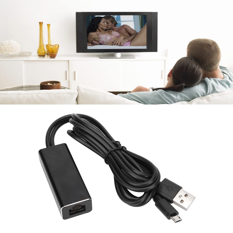 Annadue Portable LAN Adapter, for Micro USB Transmission 100M Network