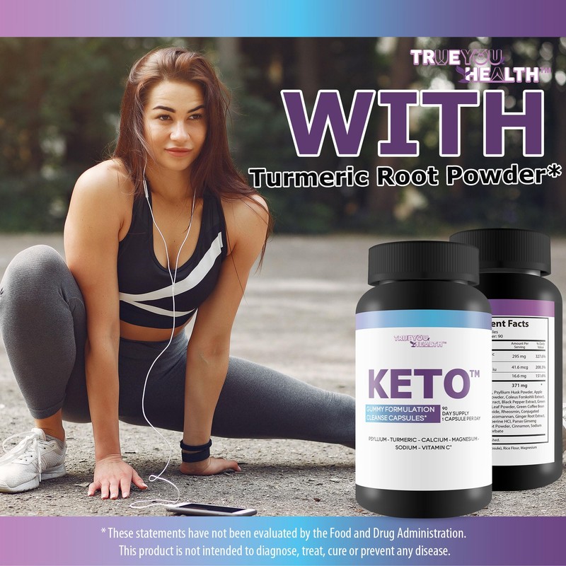 3X Keto Gummy Formulation Cleanse Capsules 90 Day Supply 1