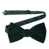 HOULIFE Men's Bow Tie Set - Adjustable Velvet Bow Tie,