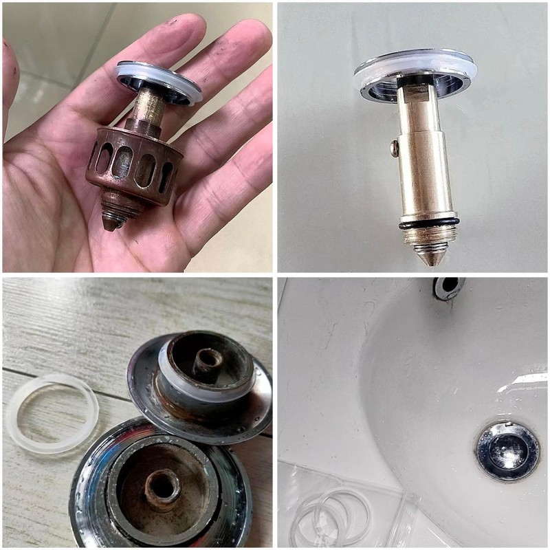 4PCS 32mm O-Rings Gasket Washer Basin Sealing Ring, Bathtub Plug