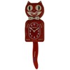 Kit Cat Klock Limited Red White Blue Crystals Jeweled Clock