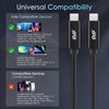 RVP+ USB C to USB C Cable (2Pack, 100W, 6FT),