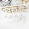 FOMANSH Wine Glass Rack - Under Cabinet Stemware Wine Glass