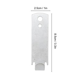 Zerodis 5Pcs Fence Wire Twister for T Post Clip Fence Wire Tensioning Tool Twister Steel Wire Twisted Wire Fence Tools Easy to Use Strong Enough to Twist Any Fencing Wire