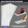 Pacify 6 Pack Sole Protector for Sneakers, Non-Slip Clear Shoe