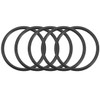 sourcing map Pack of 5 O-Rings Nitrile Rubber Seal Sealing