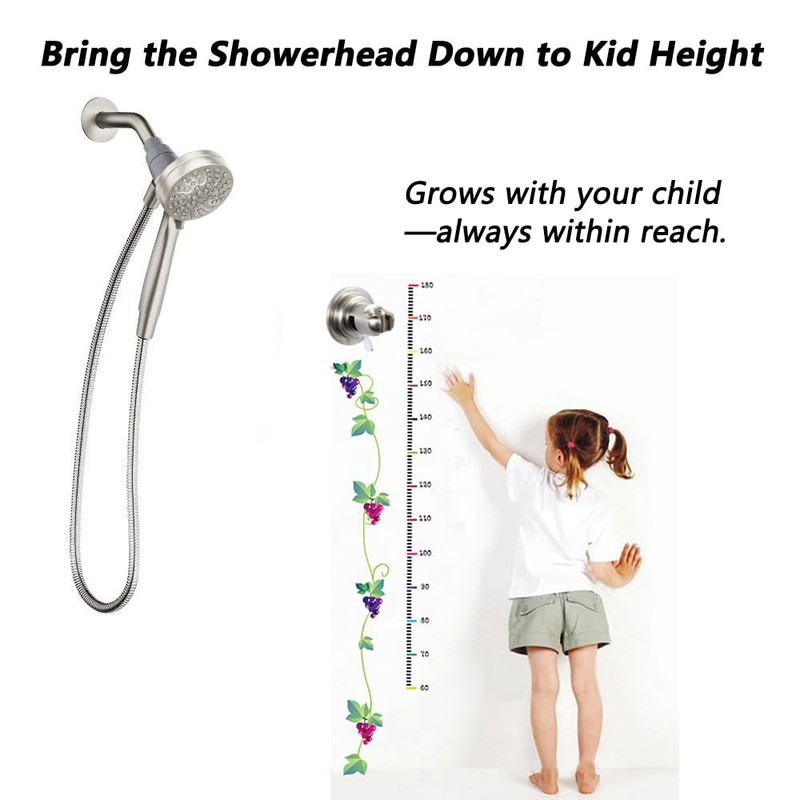 BOPai Suction Cup Shower Head Holder for Handheld Shower –