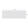 Rutile 10x20 Carport Replacement Sidewall, 180G PE Waterproof & UV