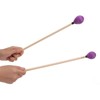 1 Pair Marimba Mallets Medium Hard Yarn Head with Maple