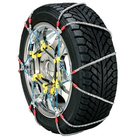 SCC SZ134 Super Z6 Cable Tire Chain for Passenger Cars, Pickups, and SUVs - Set of 2