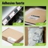 1000 Etiqueta Térmica Directa 4x6 Papel Adherible Blanco Para Impresora