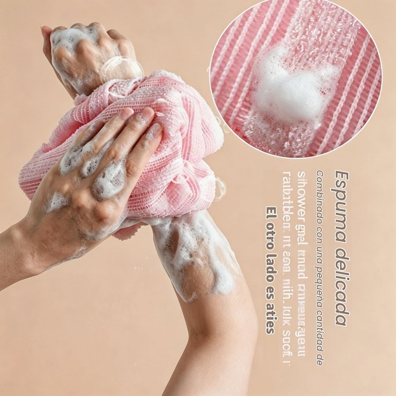 Toalla japonesa exfoliante Zenbodis Zenbody para una piel más lisa