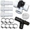 Pool Bypass Set for Diameter 38 mm Hose, 13 Pieces,