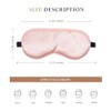 Antifaz para Dormir de 3 Piezas, Mascarilla para dormir, Anti-Luz