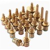 Faucet Ceramic Stem Cartridge Valve, G1/2" Brass Tap Ceramic Disc