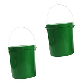 SUPVOX Bucket 2pcs Lightweight Bait Buckets Breathable Vents for Easy Carrying