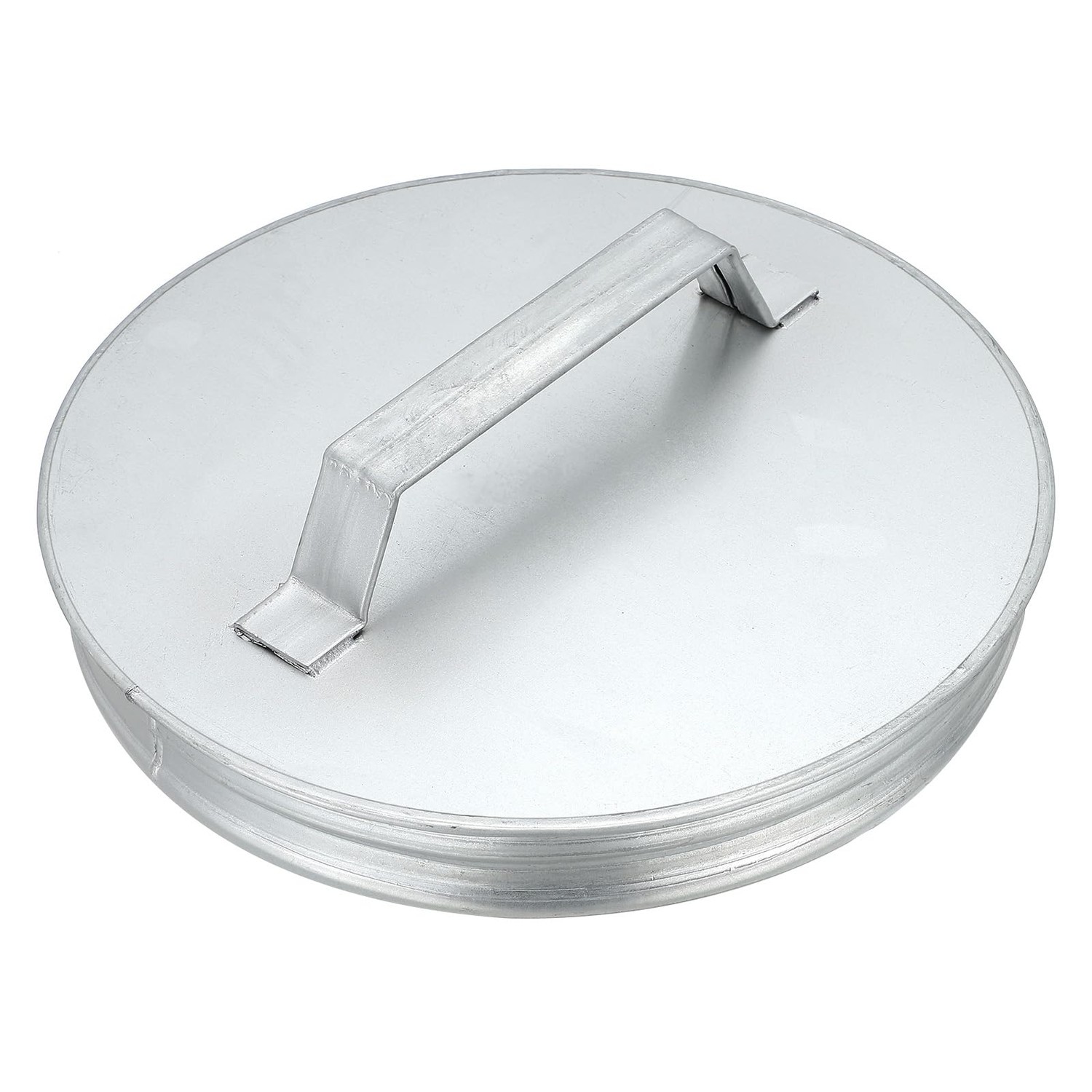 PATIKIL 10 Inch Metal Tee Cap with Handle, Galvanized Steel Duct End ...
