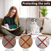 Muross 3Pcs Sofa Headrest Cover Recliner Headrest Protector Soft Polyester
