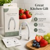 Fruit Huller Tweezers for Pineapple & Strawberries – Stainless Steel