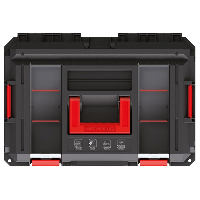 2-Piece Rolling Workshop Tool Trolley Tool Box Set Tool Box