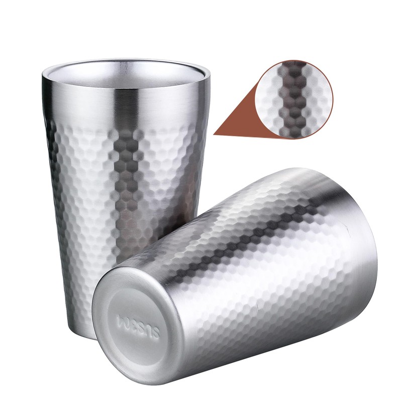 BEFOY Pint Cup - 16oz Double Layer Cup Wall Stainless