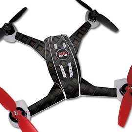 MightySkins Skin Compatible with Blade 200QX Quadcopter Drone wrap Cover Sticker Skins Black Wall