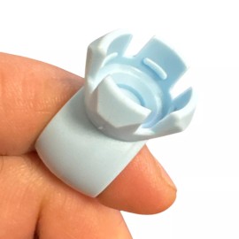 Pacdent Dental Prophy Paste Cup Plastic Rings Fingerhold Autoclavable 10pcs/Bg