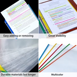 Aipker Sheet Protectors, Heavy Duty Page Protectors 8.5 X 11 Sheet Protectors for 3 Ring Binder, Clear Sheet Protectors, Plastic Sleeves for Binders