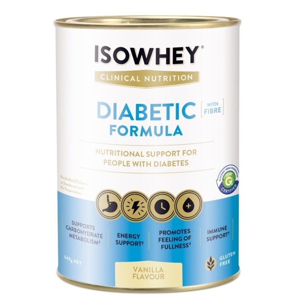 IsoWhey Diabetic Formula - Vanilla 640g