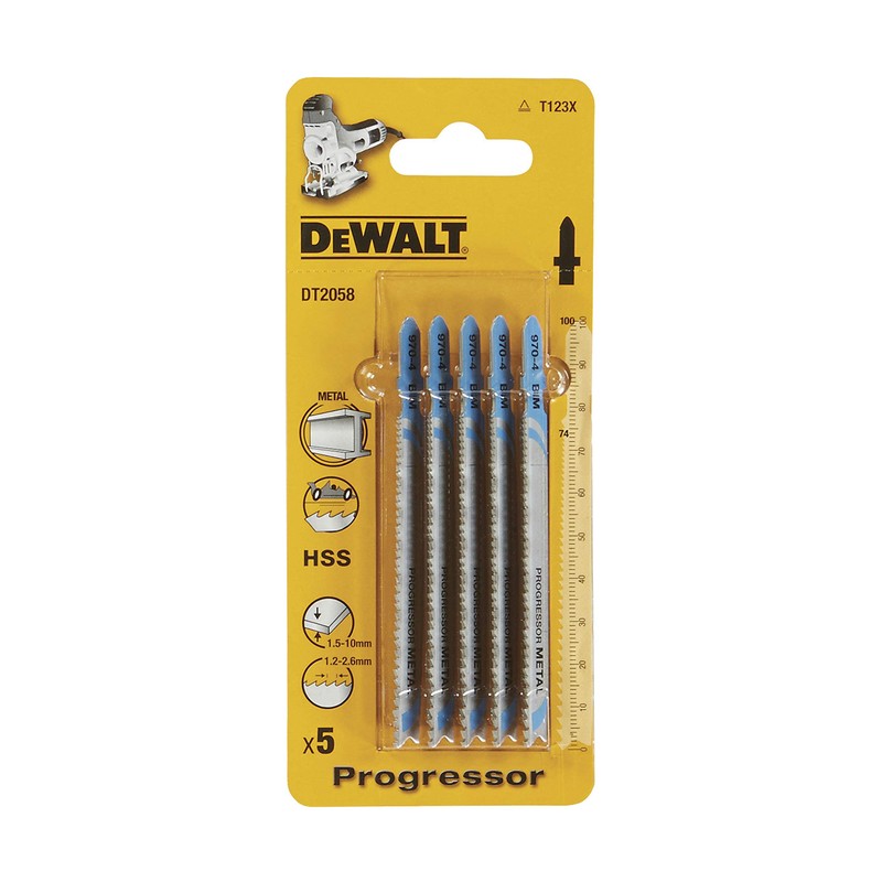 Dewalt Accessories Hss-Stichsbl. Met. <<30 (10 Aluminium Pack of 5)
