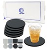 Coaster Diatomaceous Earth, Made in Japan, Silver Ion, Stylish, Water