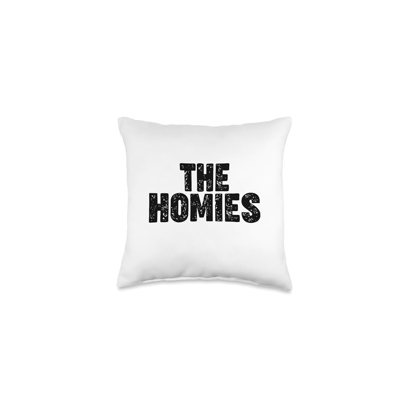 The Homies Throw Pillow