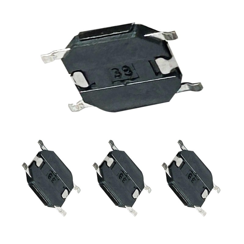 20 Pcs, 4x4x1.5mm, 4-Pin SMT, Tactile Push Button Switch