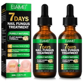 Ginger Nail Treatment, Natural Plant Formula Nail Growth Serum, Ginger Cuticle Care Oil for Strengthen & Promote Nail Growth & Repair Nutrient Oil (2PCS)