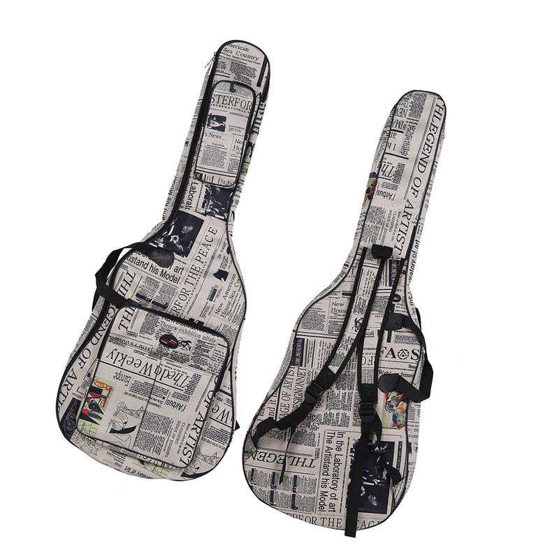 600D Water-resistant Oxford Cloth Newspaper Style Double Stitched Padded Straps