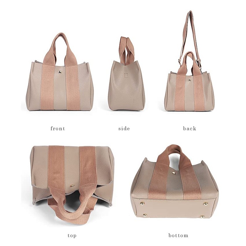 Liz Days Women's Tote Bag with Inner Bag, Tape Handle,