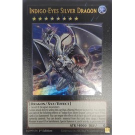 Indigo-Eyes Silver Dragon - SDWD-EN032 - Ultra Rare - 1st Edition